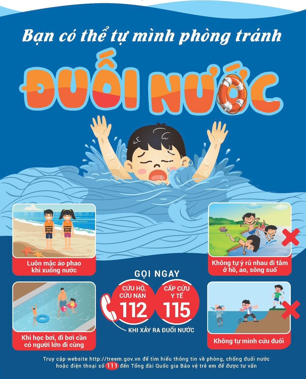  ĐỪNG ĐỂ NƯỚC CƯỚP ĐI NỤ CƯỜI CỦA CHÚNG TA